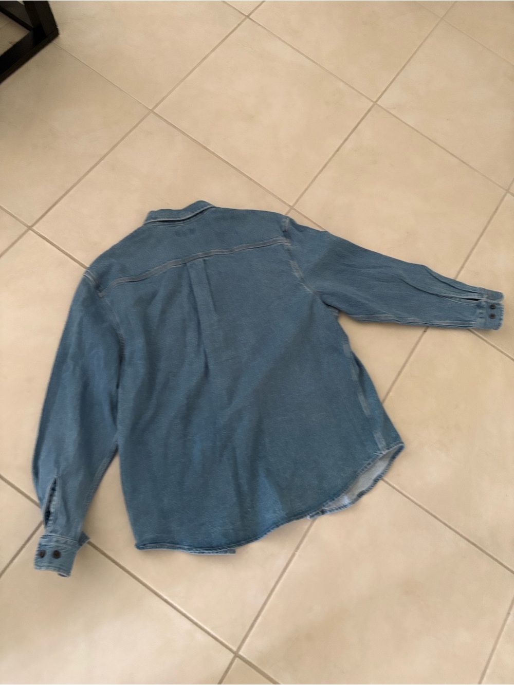 NWT XL men’s heavy denim shirt - Picture 3 of 6